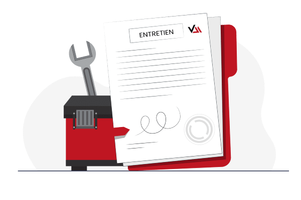 Solutions en manutention et élévation - vignette contrat d'entretien représentée par une caisse à outil