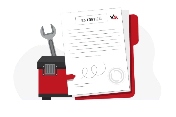 Solutions en manutention et élévation - vignette contrat d'entretien représentée par une caisse à outil