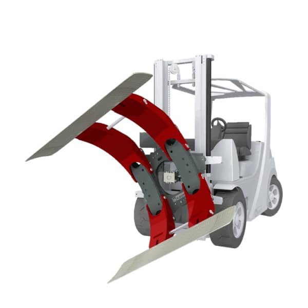 achat d'accessoires de manutention pour un chariot elevateur pince rotatives bobines kaup