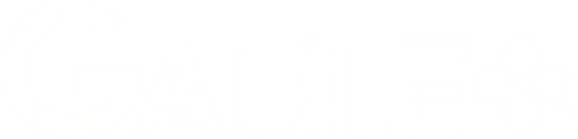 Logo du groupe Galilé blanc